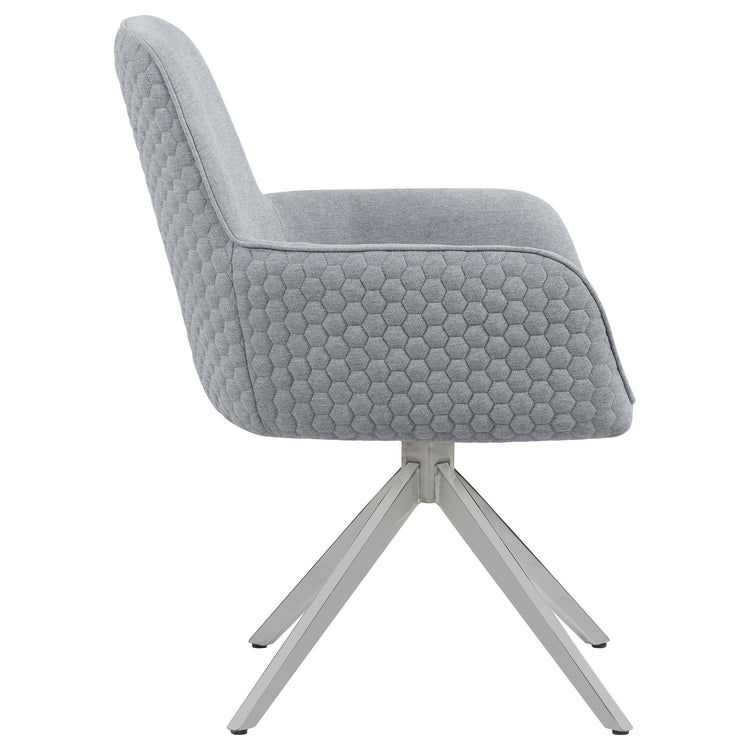 Abby Swivel Dining Arm Chair