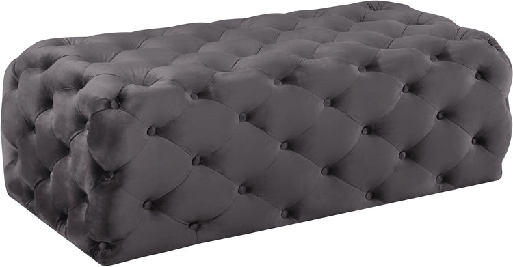 Casey Velvet Ottoman/Bench