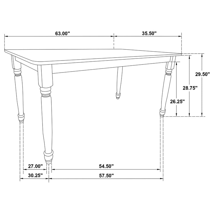 Hollyoak Dining Table