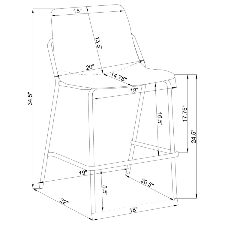 Earnest Counter Chair