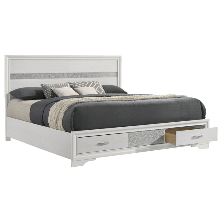 Miranda Panel Platform Storage Bed
