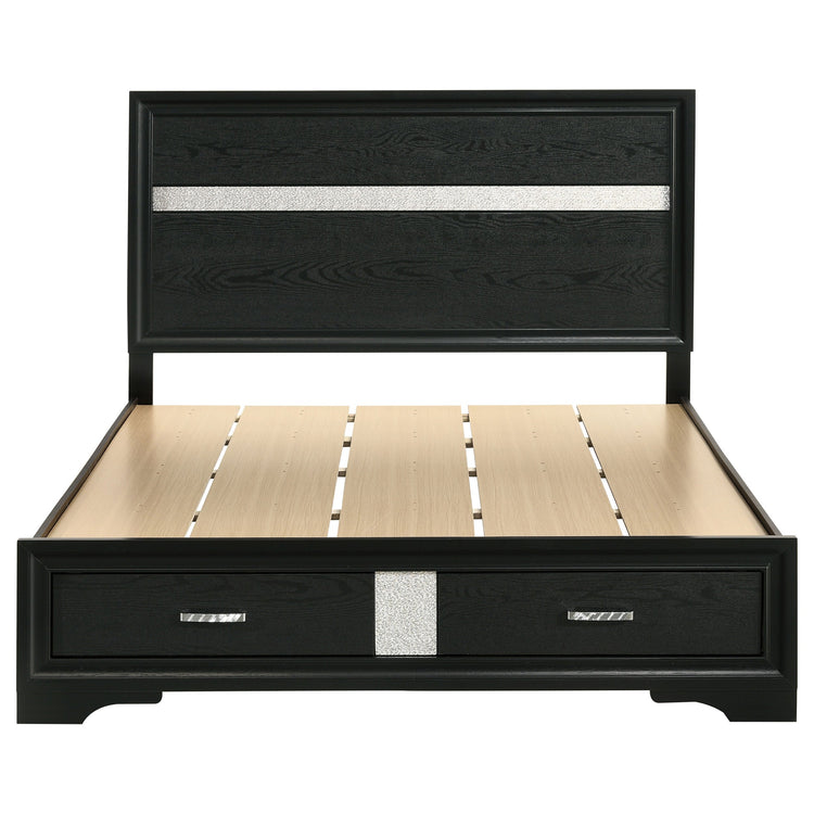 Miranda Panel Platform Storage Bed