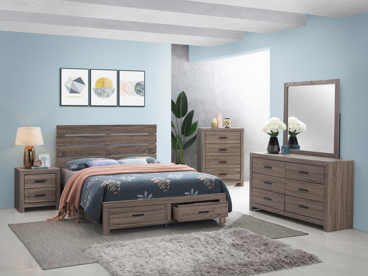 Brantford Panel Platform Storage Bed