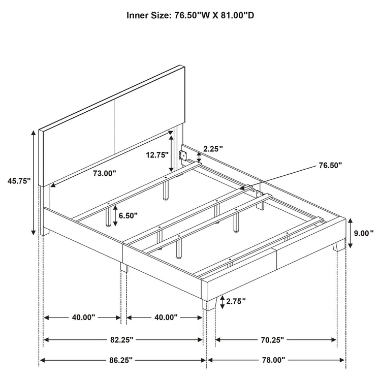 Dorian Panel Bed