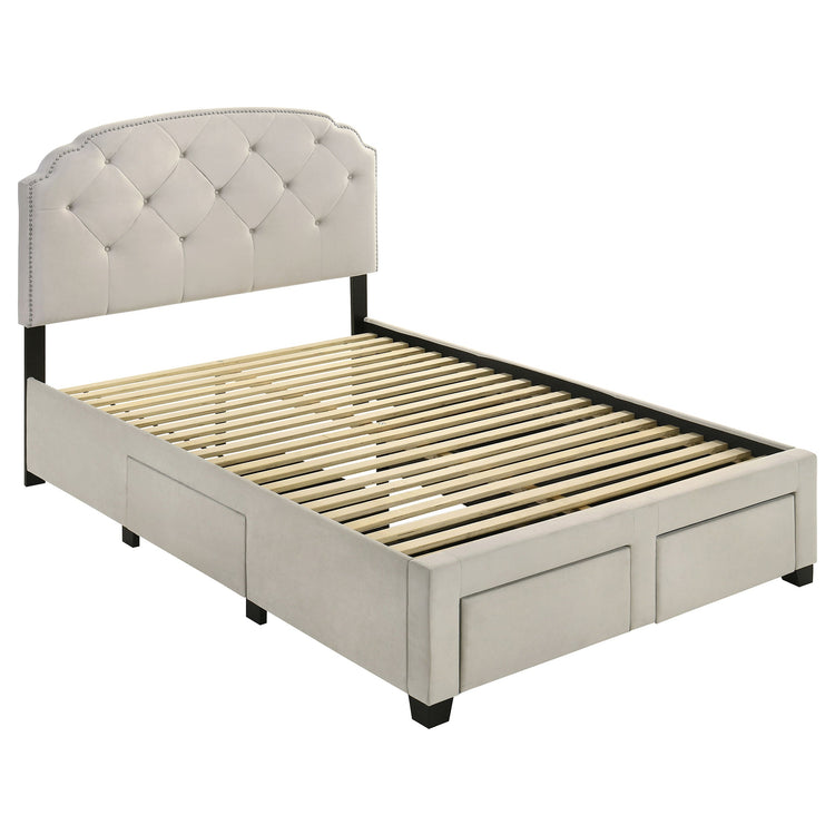 Marianna Panel Platform Storage Bed