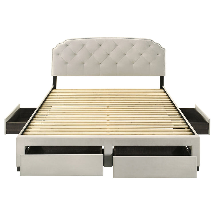 Marianna Panel Platform Storage Bed