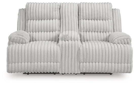 Rhines Falls Power Reclining Loveseat with Console