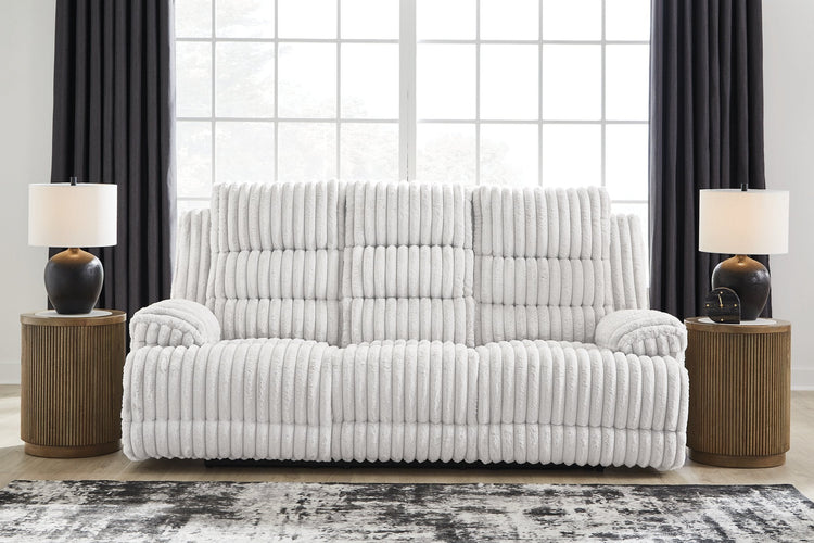 Rhines Falls Power Reclining Sofa with Drop Down Table