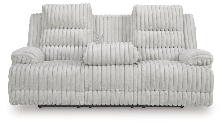 Rhines Falls Power Reclining Sofa with Drop Down Table