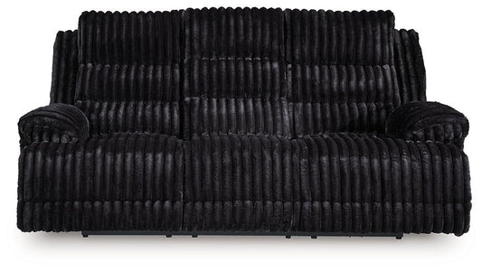 Rhine Falls Power Reclining Sofa with Drop Down Table