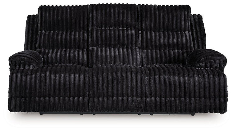 Rhine Falls Power Reclining Sofa with Drop Down Table