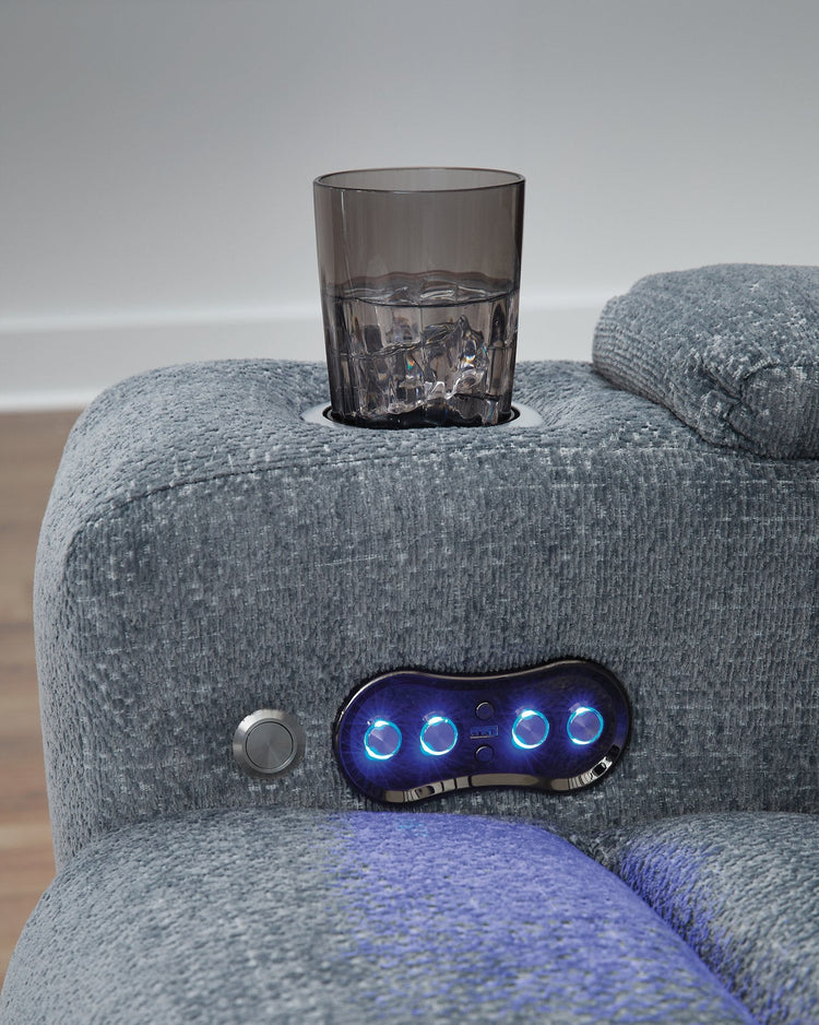 Studio Cave Power Reclining Loveseat with Console