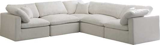 Plush Velvet Standard Cloud Modular Sectional
