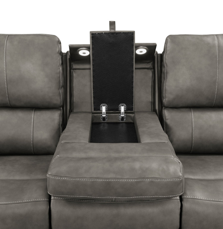 Brickston Triple Power Reclining Sofa Set