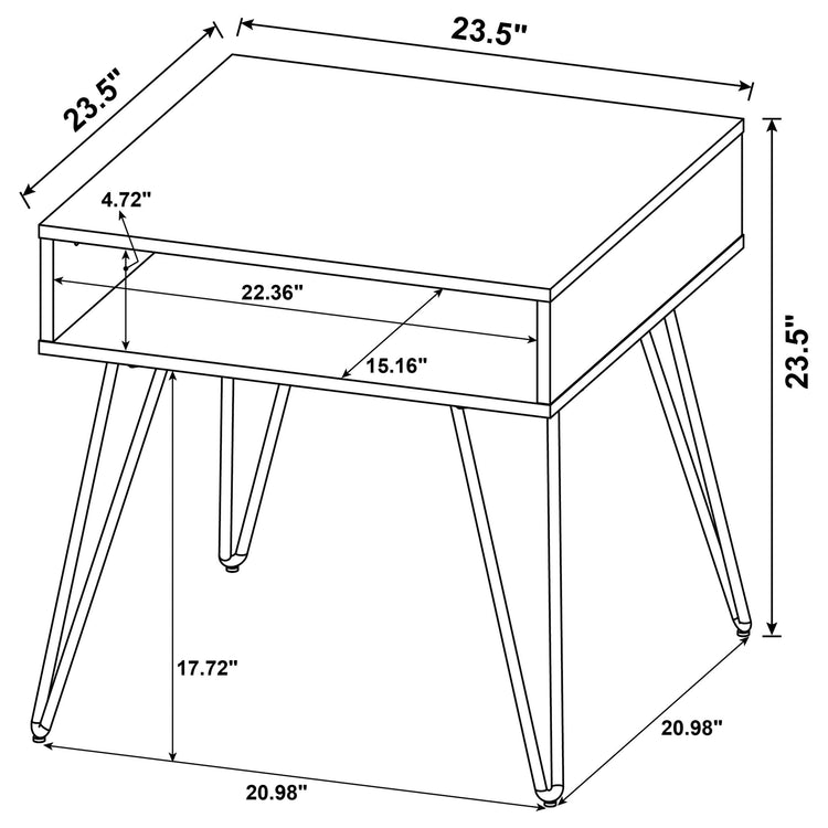 Fanning Lift-Top Coffee Table Set