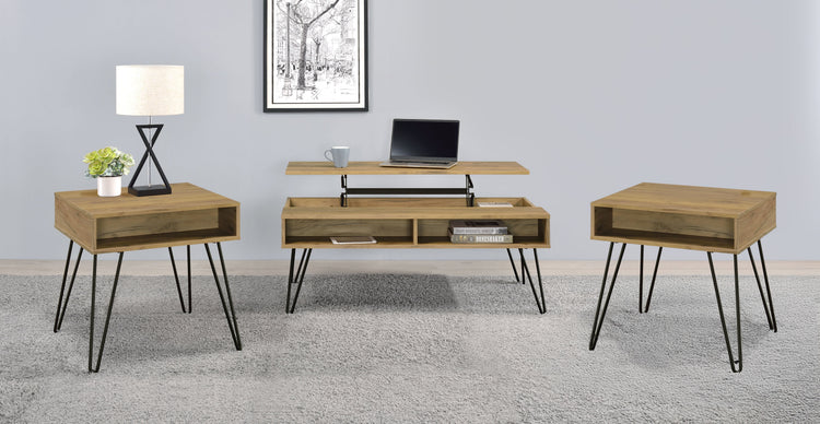 Fanning Lift-Top Coffee Table Set