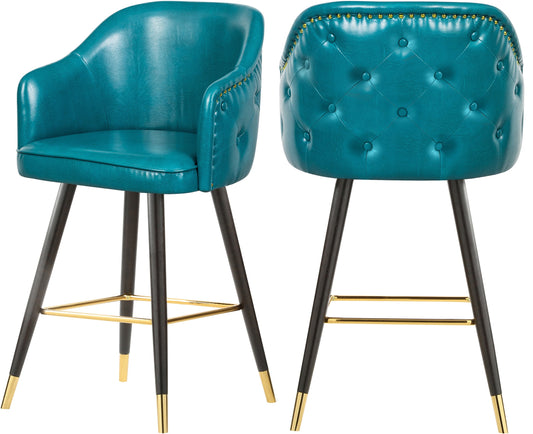 Barbosa Faux Leather Counter/Bar Stool