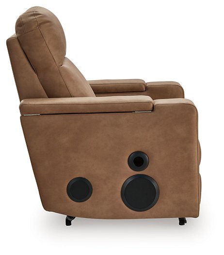 Lorrenton Power Glider Recliner with Audio System