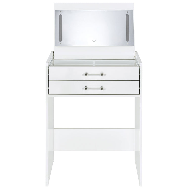 Danbury Makeup Vanity Table with LED Mirror and Stool