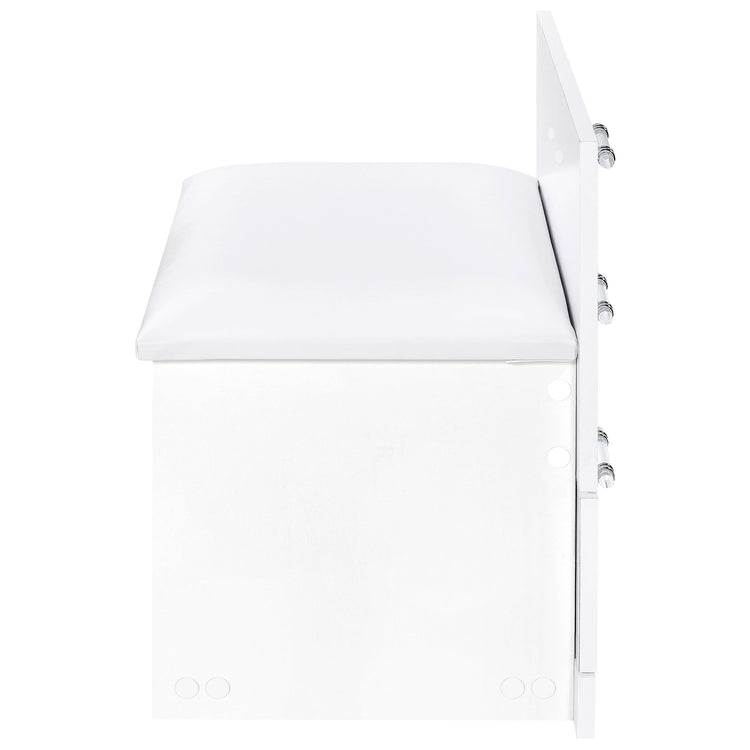 Danbury Makeup Vanity Table with LED Mirror and Stool