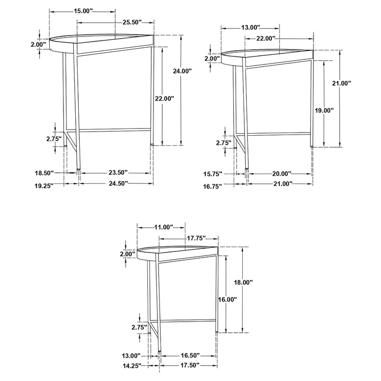 Tristen Nesting Table Set