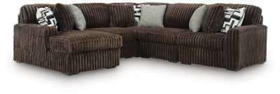 Midnight-Madness Sectional with Chaise