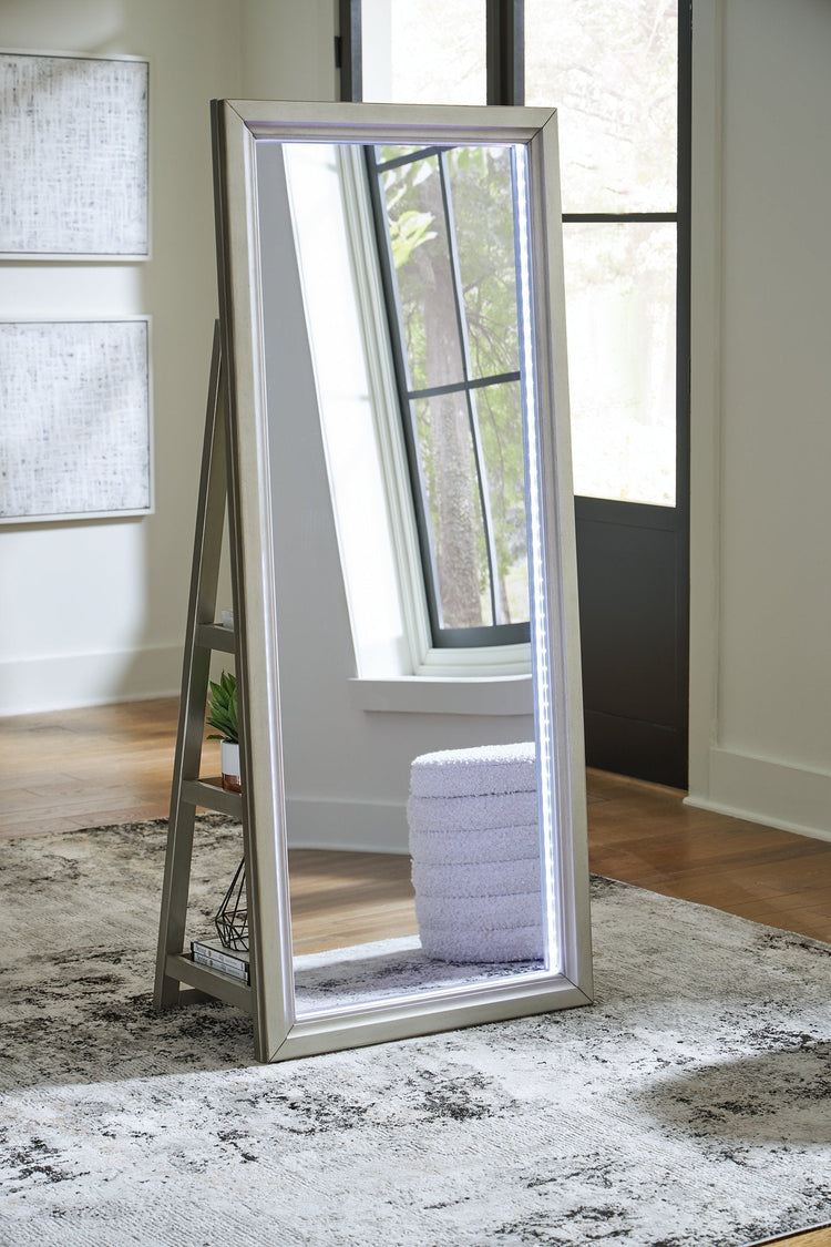 Evesen Floor Standing Mirror/Storage