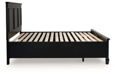 Lanolee Panel Storage Bed