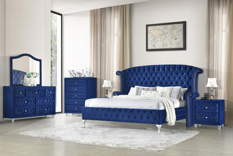Dana Black Bed