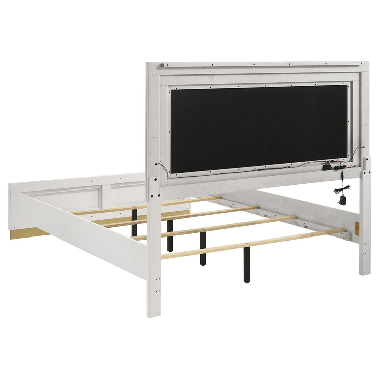 Caraway Panel Bed with LED Lighting
