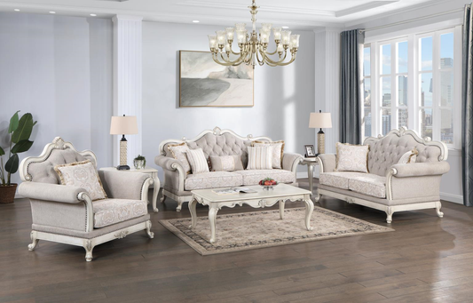 Stella Traditional Sofa & Loveseat
