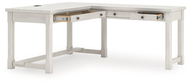 Robbinsdale L-Shaped Home Office Desk