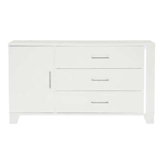 Kerren Dresser in White 1678W-5