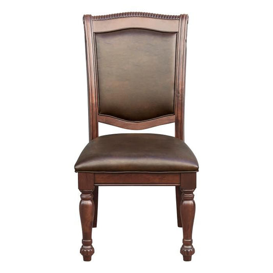 Lordsburg Side Chair in Brown Cherry (Set of 2)
