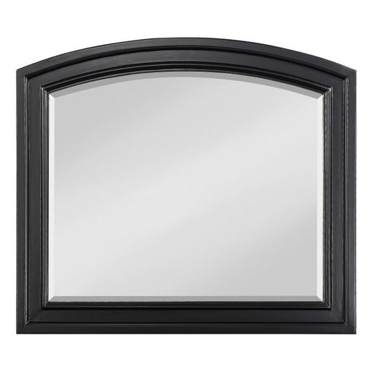 Laurelin Mirror in Black 1714BK-6