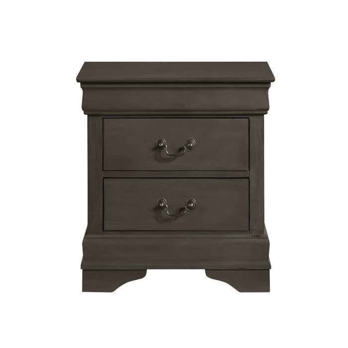 Mayville 2 Drawer Nightstand in Gray 2147SG-4
