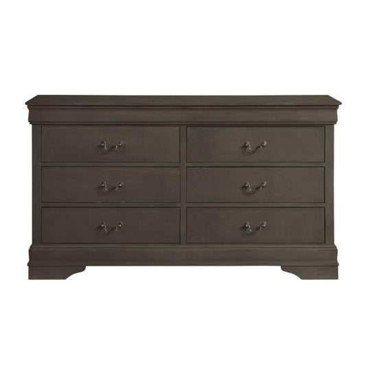 Mayville 6 Drawer Dresser in Gray 2147SG-5