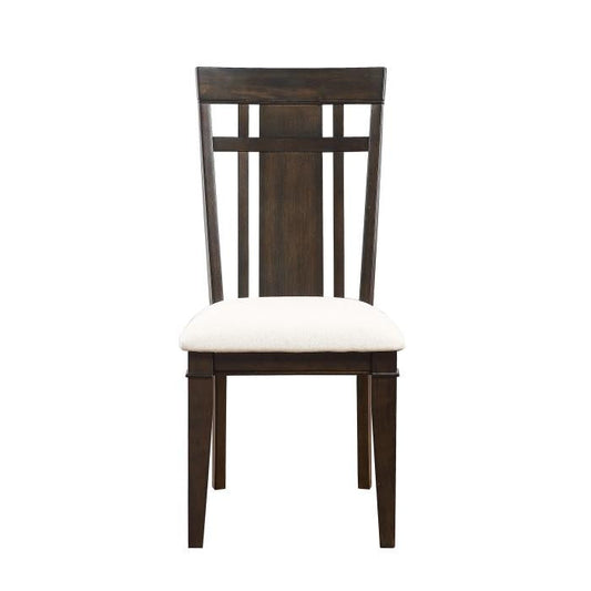 Makah Side Chair in Dark Brown (Set of 2)