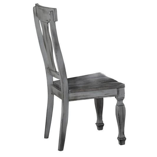 Fulbright Side Chair in Gray (Set of 2)