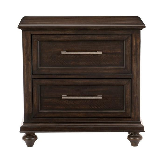 Cardona Nightstand in Driftwood Charcoal 1689-4