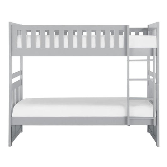 Orion Twin/Twin Bunk Bed in Gray B2063-1*