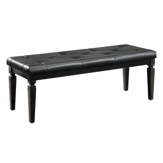 Allura Bed Bench in Black 1916BK-FBH