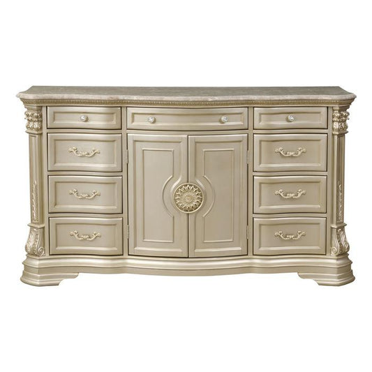 Antoinetta Dresser in Champagne Wood 1919NC-5