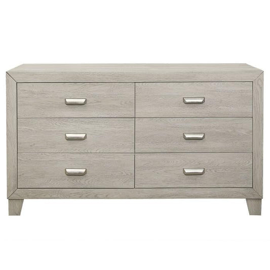 Quinby 6 Drawer Dresser in Light Brown 1525-5