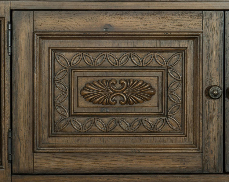 Rachelle 4 Drawer Chest in Weathered Pecan 1693-9