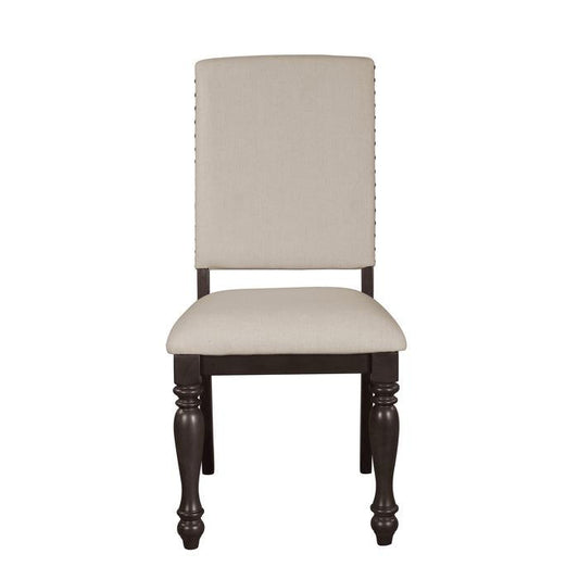 Begonia Side Chair in Gray (Set of 2)