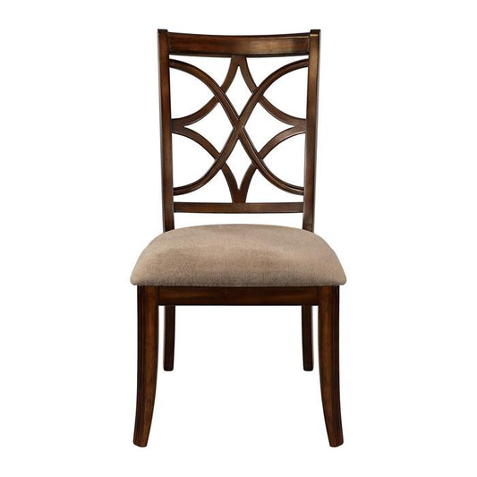 Keegan Side Chair in Cherry (Set of 2)