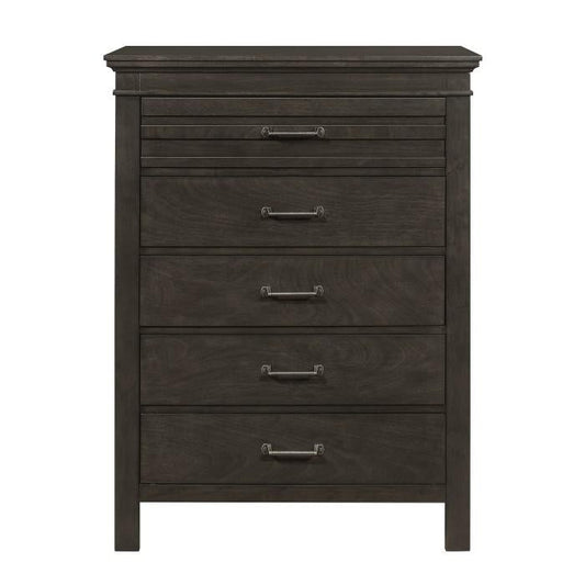 Blaire Farm Chest in Saddle Brown Wood 1675-9