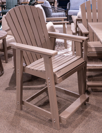 Seacliff Beach Outdoor Counter Height Bar Stool (Set of 2)