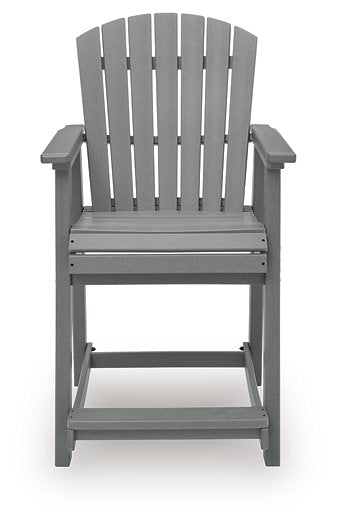 Sanctuary Beach Outdoor Counter Height Bar Stool (Set of 2)